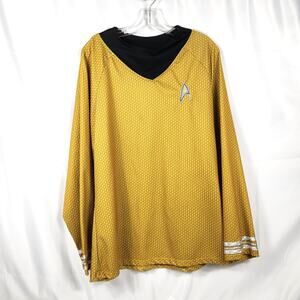 Star Trek Captain Kirk L Uniform Shirt Rubies